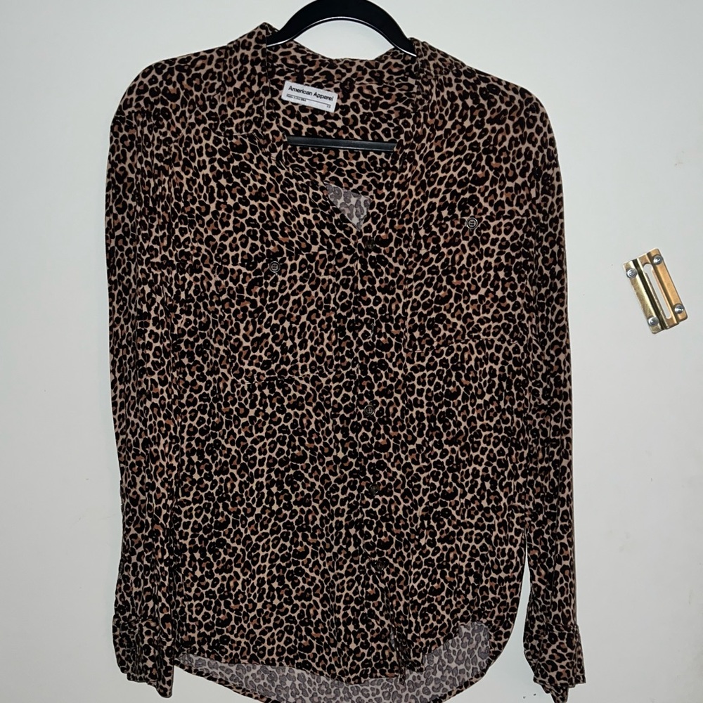 American apparel button down shirt